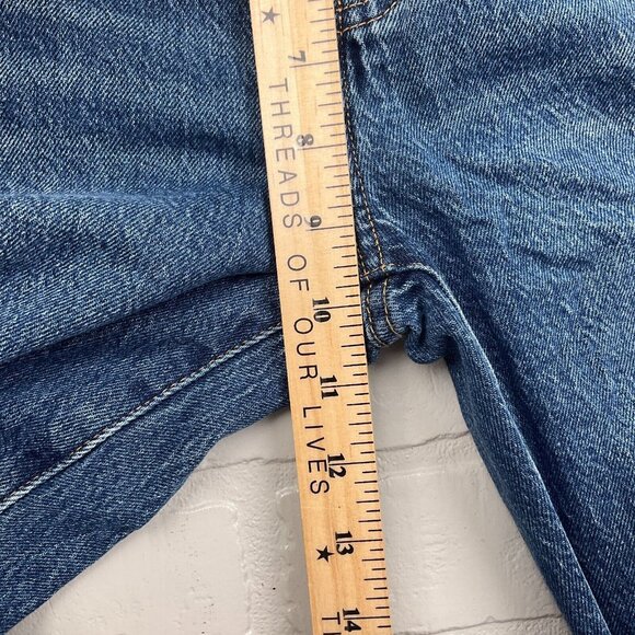 Soft Surroundings Jeans Women 4P  26W x 25L Blue Skinny Denim Cotton Stretch‎ - Picture 9 of 12